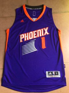 Maillot De Basket Phoenix Suns Devin Booker 1 Tissus Sportif Fans Edition Violet